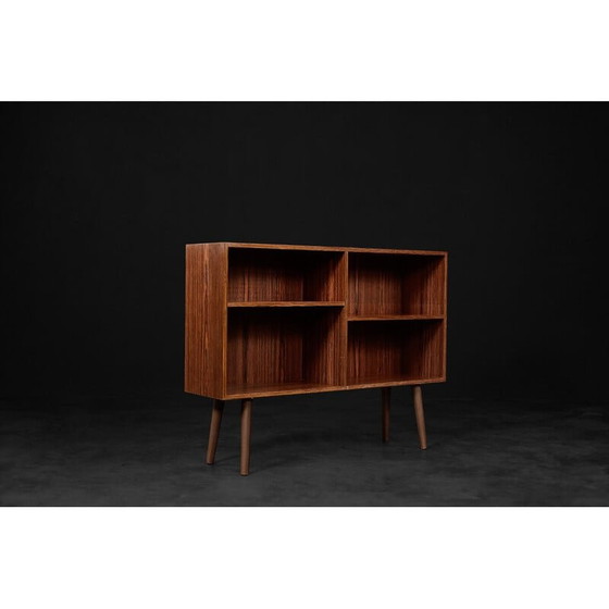 Image 1 of Bibliothèque vintage scandinave danoise en bois de rose, 1960s