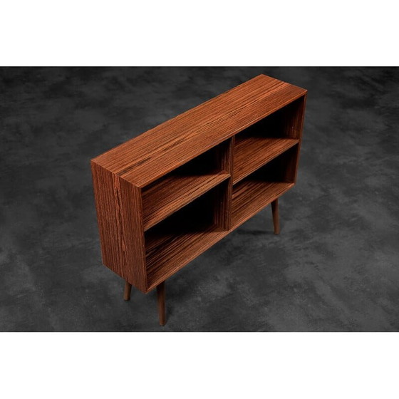 Image 1 of Bibliothèque vintage scandinave danoise en bois de rose, 1960s
