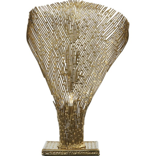 Lampe vintage en laiton par Henri Fernandez pour Maison Honoré, 1970