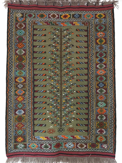 Kilim authentique tissé à la main