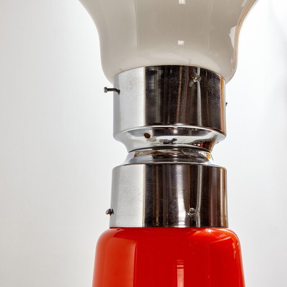 Image 1 of Lampadaire vintage en verre de Murano MK9747, Carlo Nason pour Mazzega, 1960