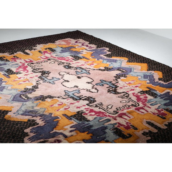 Image 1 of Tapisserie vintage tuchinsky tissée à la main, Turquie 1950