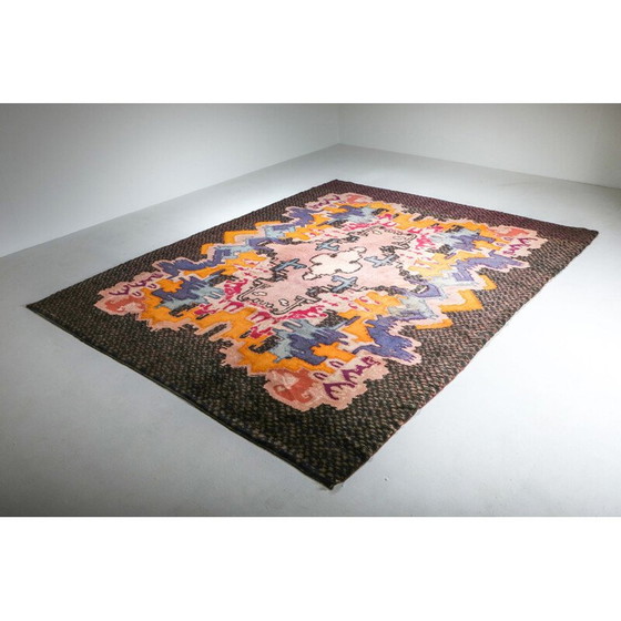 Image 1 of Tapisserie vintage tuchinsky tissée à la main, Turquie 1950