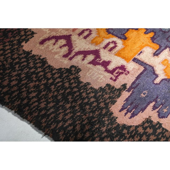 Image 1 of Tapisserie vintage tuchinsky tissée à la main, Turquie 1950