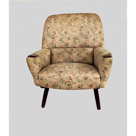 Image 1 of Ensemble de salon vintage en teck par Leif Hansen pour Kronen, Inc, années 1960