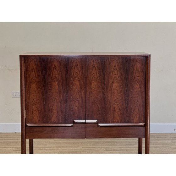 Image 1 of Meuble à boissons vintage en palissandre par Tom Robertson pour A.H. McIntosh, 1970