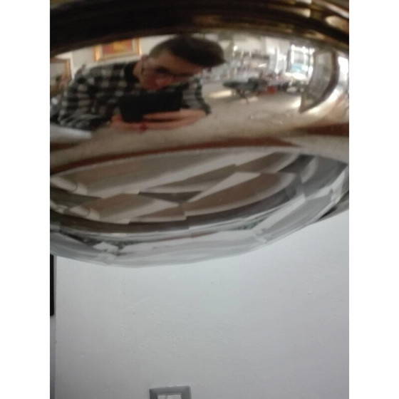 Image 1 of Suspension vintage en verre givré blanc par Pia Guidetti Crippa pour Lumi, 1960