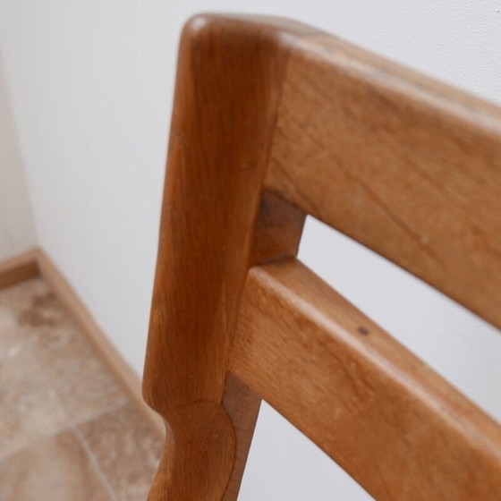 Image 1 of Chaises de salle à manger en chêne vintage par Guillerme et Chambron, France 1960s