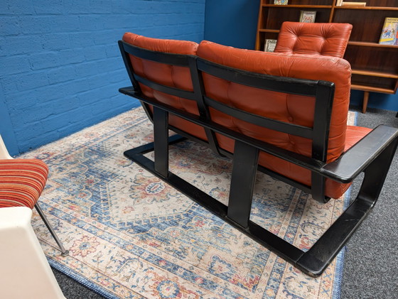 Image 1 of Canapé et fauteuil vintage