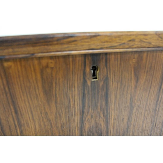 Image 1 of Bureau scandinave vintage en bois de rose par Ole Wanscher pour A.J Iversen, Danemark 1950