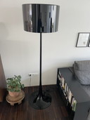 Flos Spun Light F Lampadaire, Noir