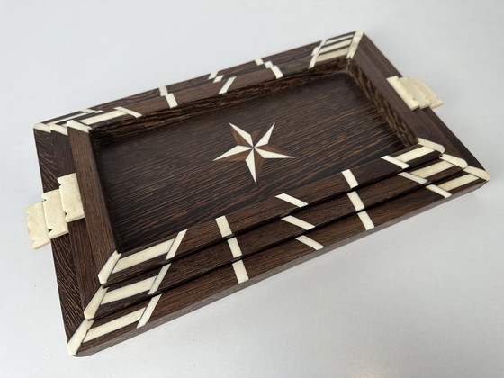 Image 1 of 3X Plateau - Bois dur