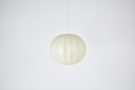 Image 1 of Cocoon Hanging Lamp By Achille & Pier Giacomo Castiglioni For Flos, 1960S