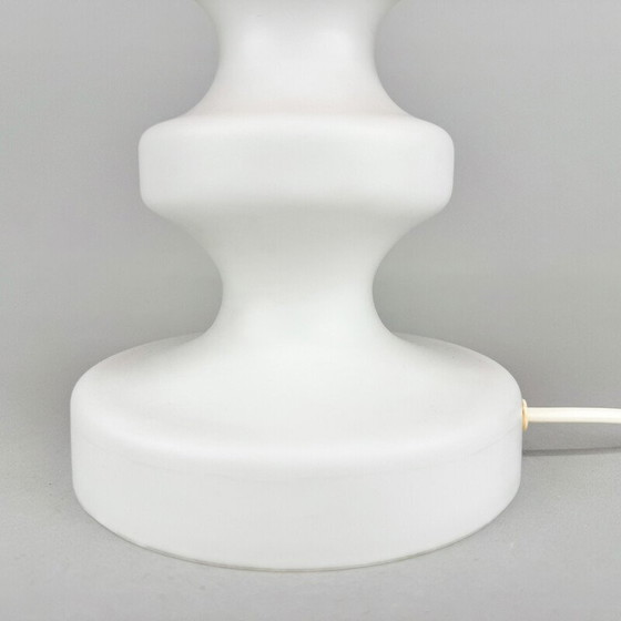 Image 1 of Lampe de table vintage en verre, Tchécoslovaquie 1960