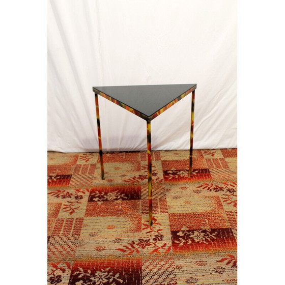 Image 1 of Table d'appoint industrielle vintage du bloc de l'Est, Tchécoslovaquie 1970