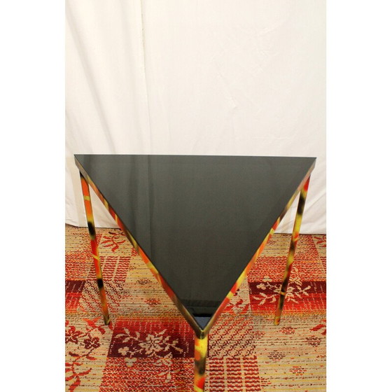 Image 1 of Table d'appoint industrielle vintage du bloc de l'Est, Tchécoslovaquie 1970