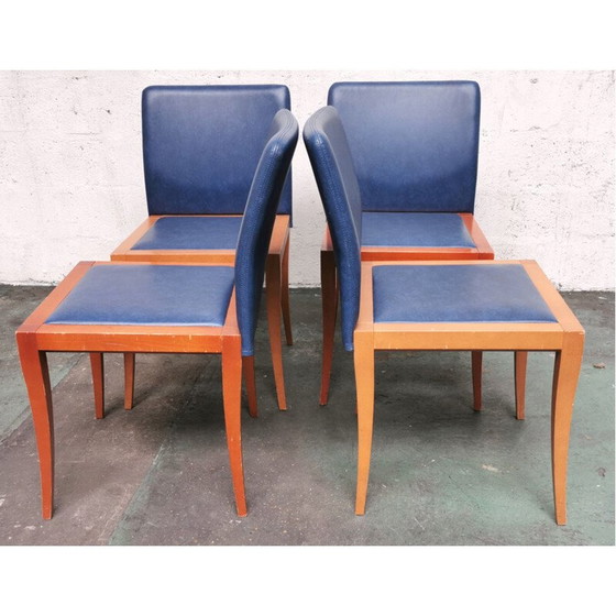 Image 1 of Chaise vintage en bois massif par Didier Gomez pour Ligne Roset