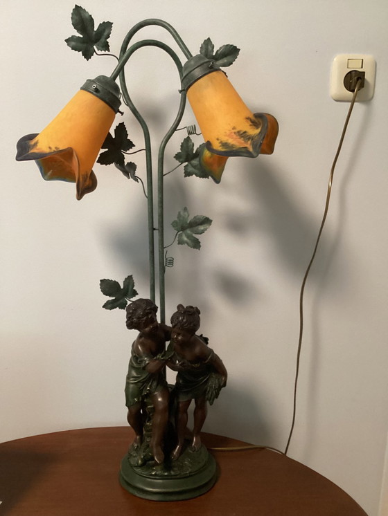 Image 1 of Lampe de table vintage Art De France