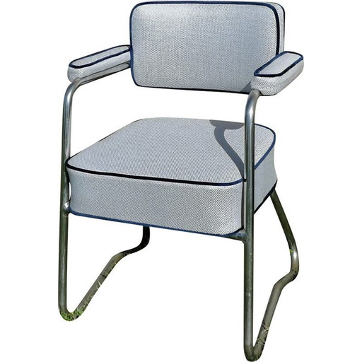 Chaise de bureau industrielle vintage