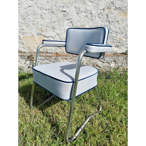 Chaise de bureau industrielle vintage