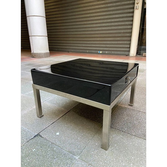 Image 1 of Table d'appoint vintage par Guy Lefèvre pour Jansen