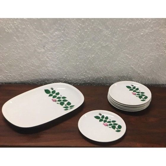 Image 1 of Service à dessert vintage modèle 23 pour Arzberg, 1970