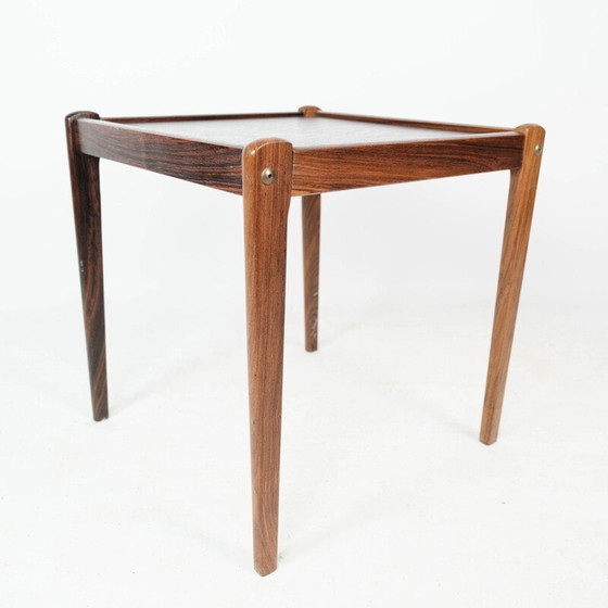 Image 1 of Table d'appoint danoise vintage en bois de rose, années 1960