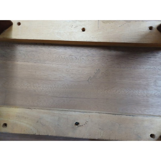 Image 1 of Chariot de service en bois vintage