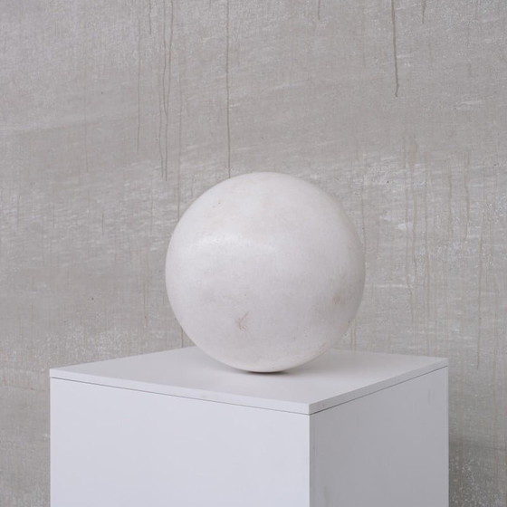 Image 1 of Boule en marbre vintage, Italie 1970