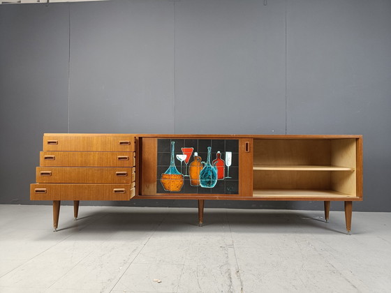Image 1 of Buffet belge Mid Century, 1960S