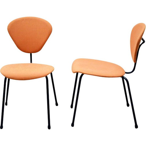 Paire de chaises vintage par Campo e Graffi pour ISA Bergamo, 1950