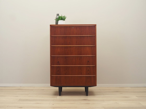 Image 1 of Commode en teck, Design danois, 1970S, Production : Danemark