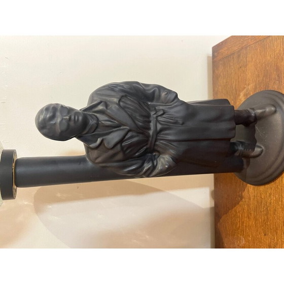 Image 1 of Lampe à réverbération vintage en céramique et verre, 1980