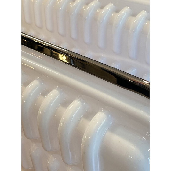 Image 1 of Paire de lampes vintage "Elledue fiberglas" par Ettore Sottsass pour Poltronova, 1970