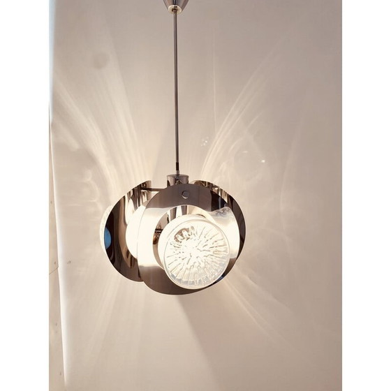 Image 1 of Lustre vintage Spage age par Carlo Nason pour Mazzega, Italie, 1970