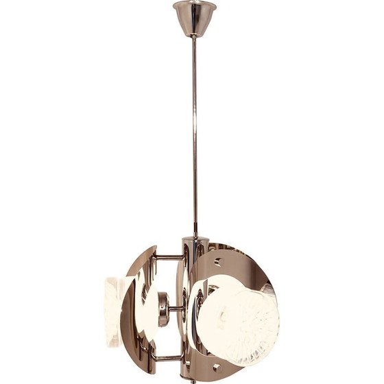 Image 1 of Lustre vintage Spage age par Carlo Nason pour Mazzega, Italie, 1970