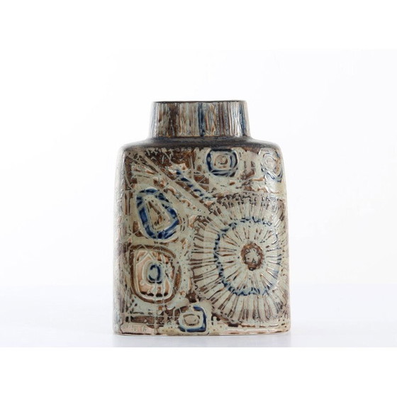 Image 1 of Vase vintage "Tournesol" par Nils Thorsson pour Royal Copenhagen - 1970