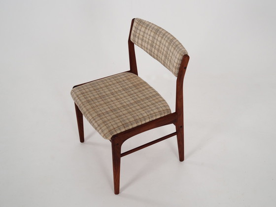 Image 1 of Ensemble de six chaises en bois de rose, Design danois, 1970S, Manufacture : Thorsø Møbelfabrik