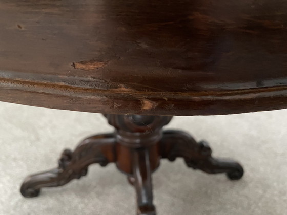 Image 1 of Table marquetée unique