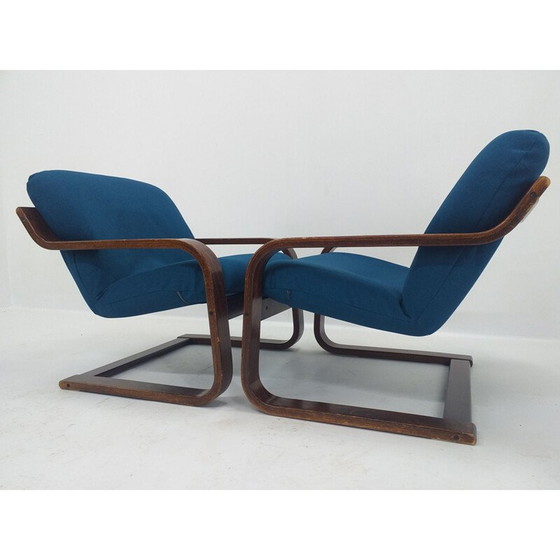 Image 1 of Paire de fauteuils de salon Mid Century Westnofa, Norvège 1970