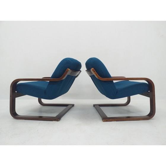 Image 1 of Paire de fauteuils de salon Mid Century Westnofa, Norvège 1970