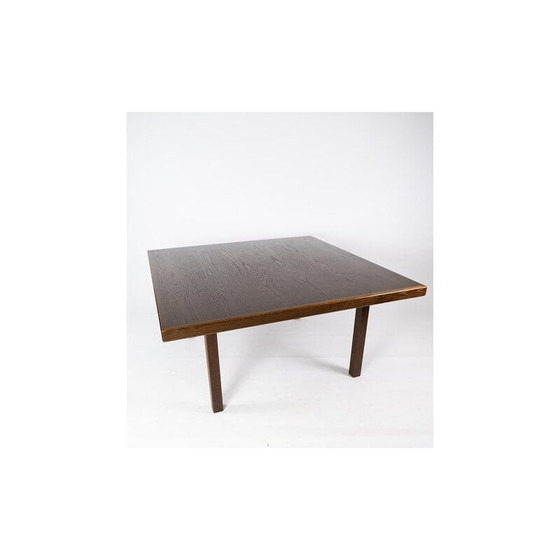 Image 1 of Table basse vintage en chêne foncé, Danemark 1960