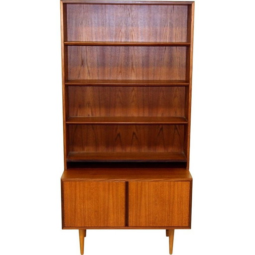 Bibliothèque vintage en teck, Suède 1960