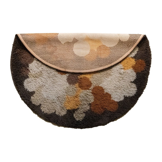 Image 1 of Tapis Desso 'Snowball' marron