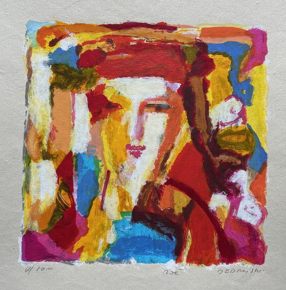 Image 1 of Sérigraphie Marta Jedrysko - Zoé