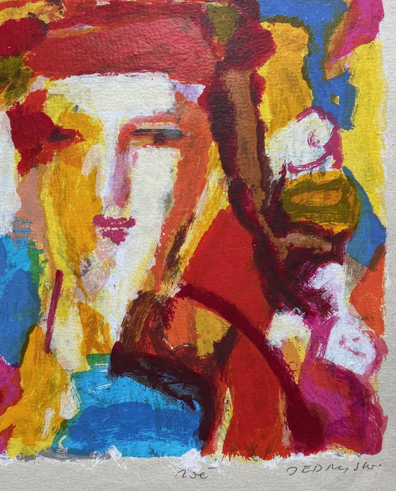 Image 1 of Sérigraphie Marta Jedrysko - Zoé