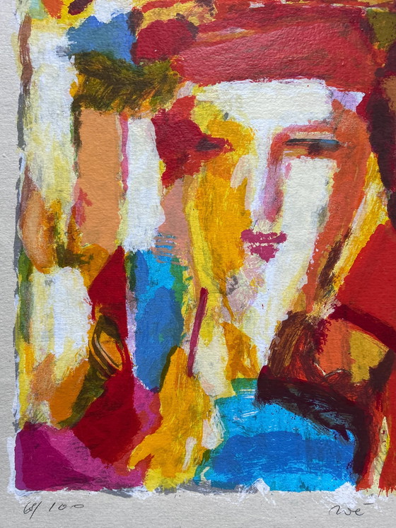 Image 1 of Sérigraphie Marta Jedrysko - Zoé