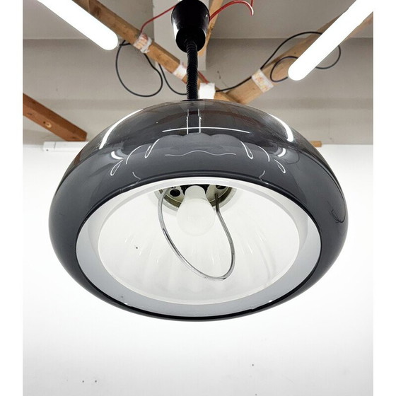 Image 1 of Lampe suspendue vintage ajustable Space Age, Italie