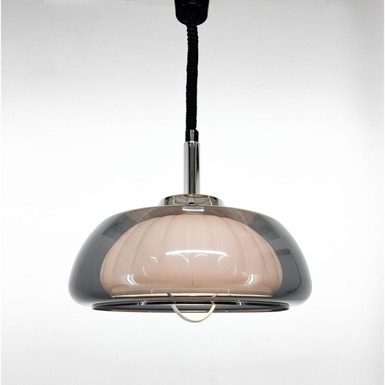 Image 1 of Lampe suspendue vintage ajustable Space Age, Italie