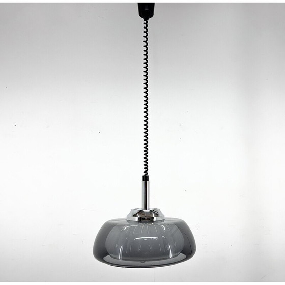 Image 1 of Lampe suspendue vintage ajustable Space Age, Italie